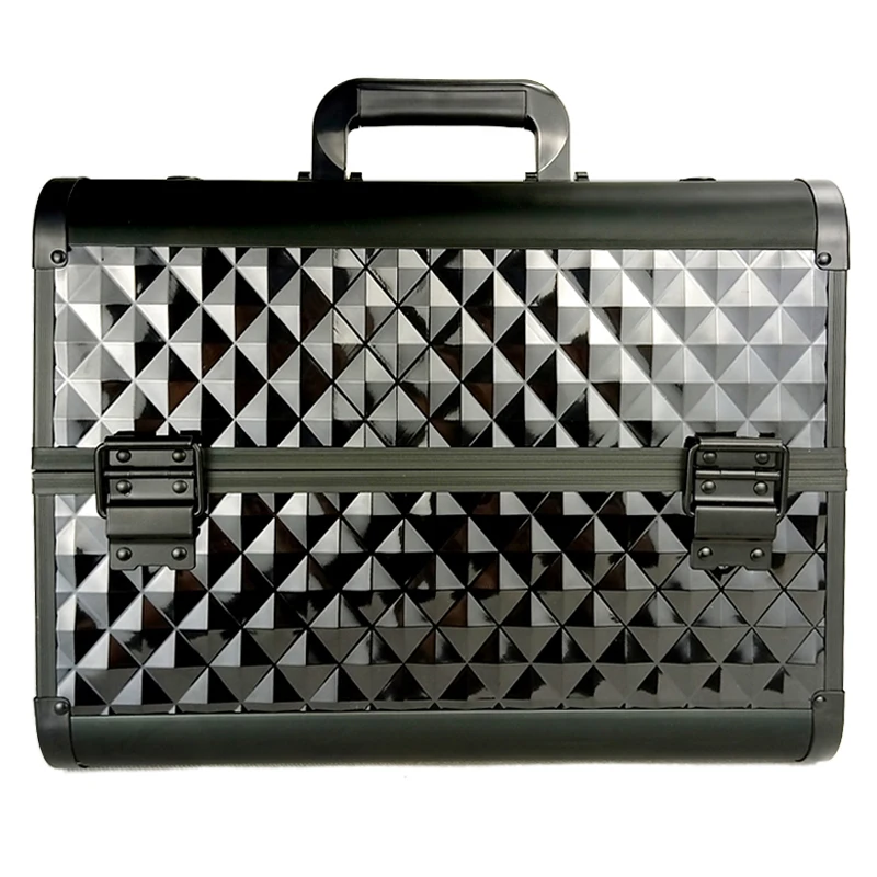 2021 New hot Women Cosmetic cases With shoulder strap Nails Makeup Toolbox Men Multifunction Beauty luggage Girl light Suitcases | Багаж и