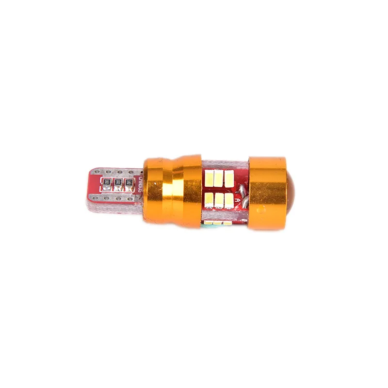2 шт. Автомобильные светодиодные лампы T10 3014 27SMD|Сигнальная лампа| |