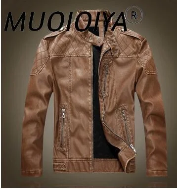 

New arrive Men's Motorcycle leather jackets men leather jacket jaqueta de couro masculina mens leather jackets men coats