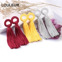 6pcslot 11cm colorful cotton silk tassels fringes brush for earring charms pendants diy jewelry making findings handmade crafts