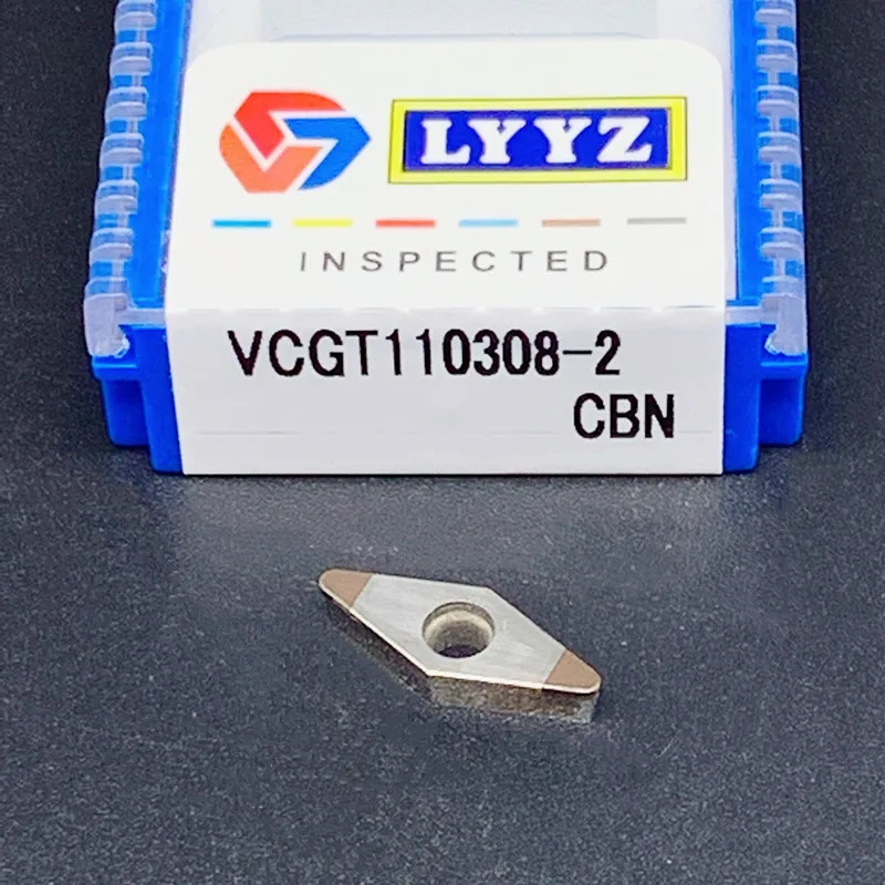

VCGT110304-2 VCGT110308-2 CBN Cubic Boron Nitride Insert CNC Lathe Cutter Tool