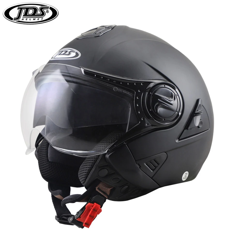 JDS пилот мотоциклетный шлем Jet Moto винтажный Мотоцикл Скутер Чоппер мотор руля