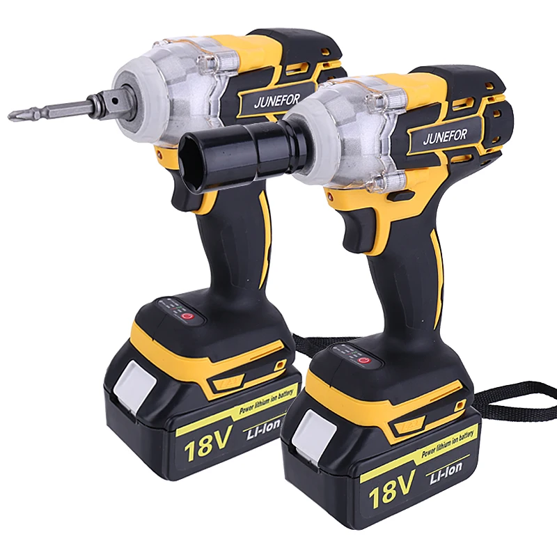

Rechargeable Brushless Electric Impact Wrench Screwdriver Cordless For Makita 18V Battery 520 N.m Wrench Socket Power Tools