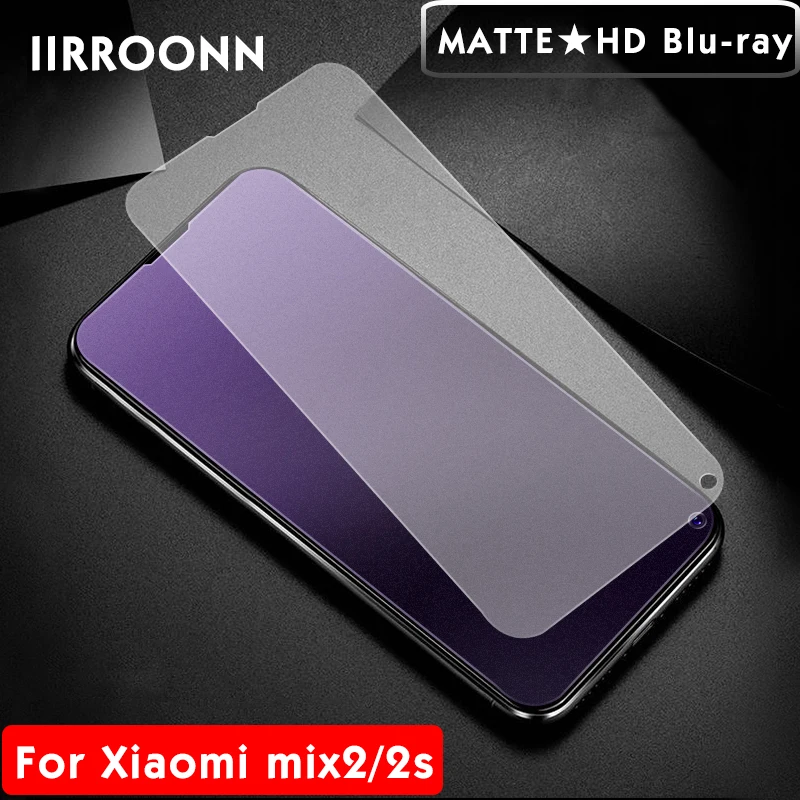 (4 Styles) 2Pcs/lot Anti-blue Light Matte Tempered Glass For Xiaomi MIX 2s mix 3 Screen Protector xiaomi mix3 | Мобильные телефоны