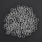 200 шт.лот одинарные открытые соединительные кольца, серьги, ожерелье, подвески, соединители, сделай сам, аксессуары для изготовления ювелирных изделий, раздельные кольца, оптовая продажа