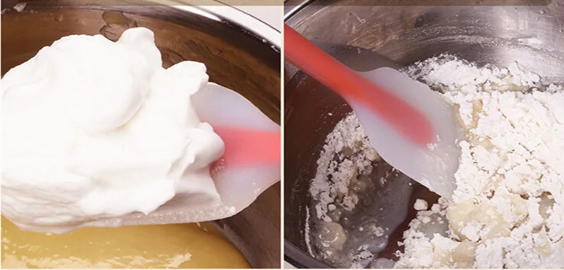 Large Silicone Blade Semi-transparent Cake Spatula Baking Tools Decorating Kitchen Aid Accessories | Дом и сад