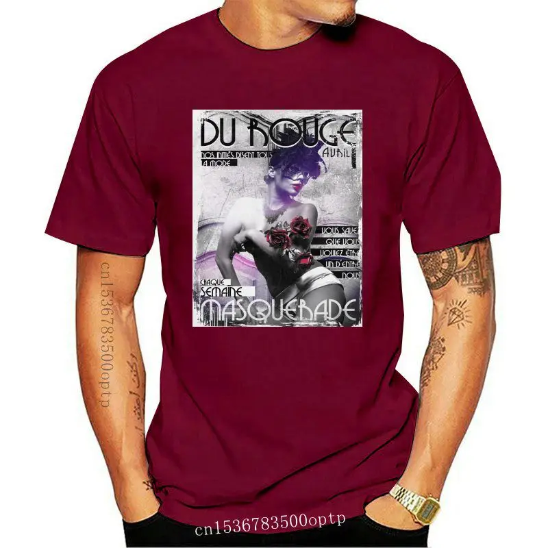 

New Du Rouge Masquerade Sexy Unisex T-Shirt Classic Custom Design Tee Shirt