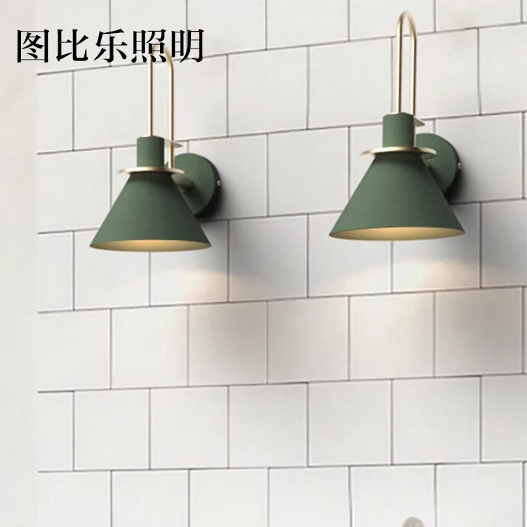 

nordice modern bed wall lamp glass wall sconces crystal glass ball corridor living room bedroom wall lamp