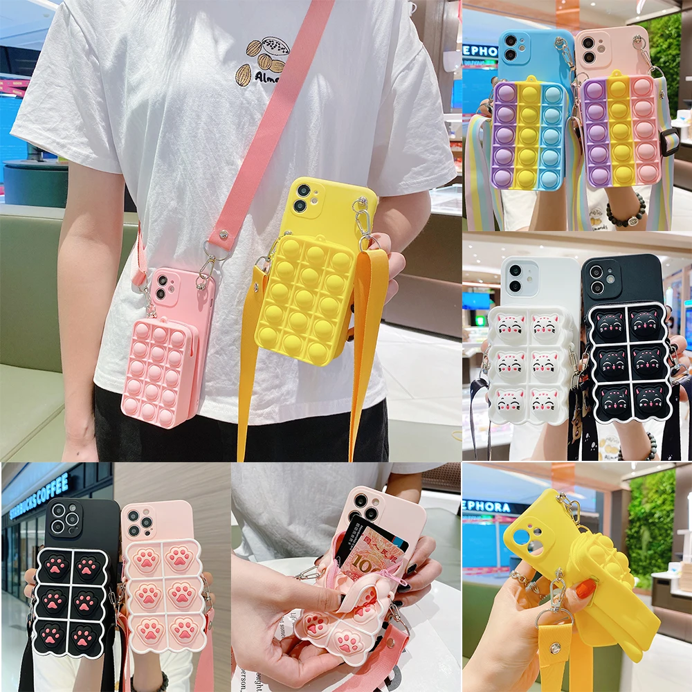 

Coin Purses Wallet Card Holder Case For Xiaomi Mi Note 10 10s 10T 11 Le 11T Pocophone F1 POCO M3 X3 Pro NFC 5G Soft Cover