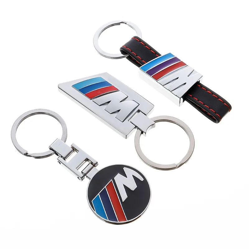 

3D Metal Car Styling Power Emblem Keychain Key Chain Rings For BMW M X1 X3 X4 X5 X6 X7 e46 e90 f20 e60 e39 Accessories