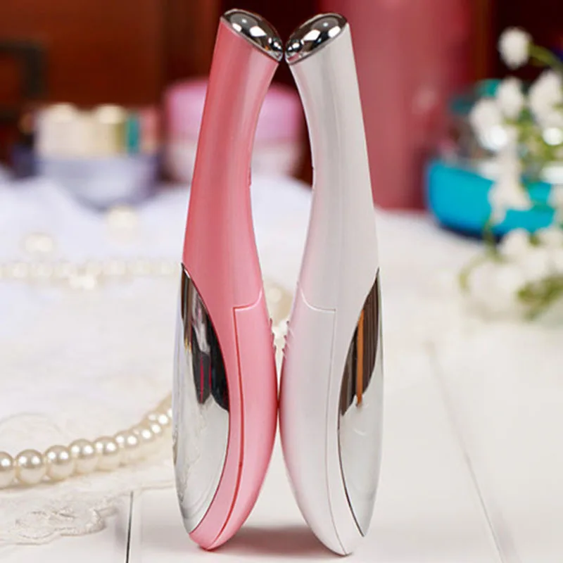 

No Battery Electric Eye Massage Beauty Device Dark Circle Facials Eye Care Vibration Massage Pen Portable Anti Pouch Wrinkle