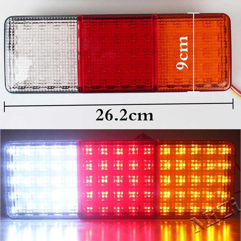 

Accessories Tail Light Part Bus For Caravan Indicator Rectangle Trailer