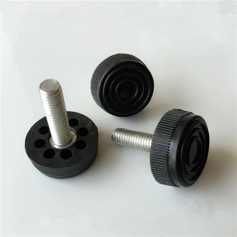 4Pcs Diameter 30*M8 Adjustable Foot Hardware Screw Chair Table Leg Increase Foot Pad Foot Plug Foot Adjustable Foot
