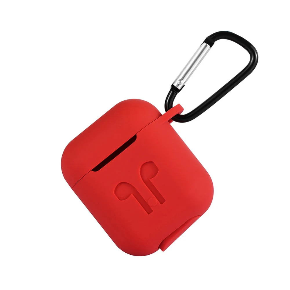 Red 6 в i идеальный чехол для airpods 2 1 чехол противоударный для Apple Air pods 1 защитный чехол для наушников водонепроницаемый чехол s Аксессуары - Цвет: Red