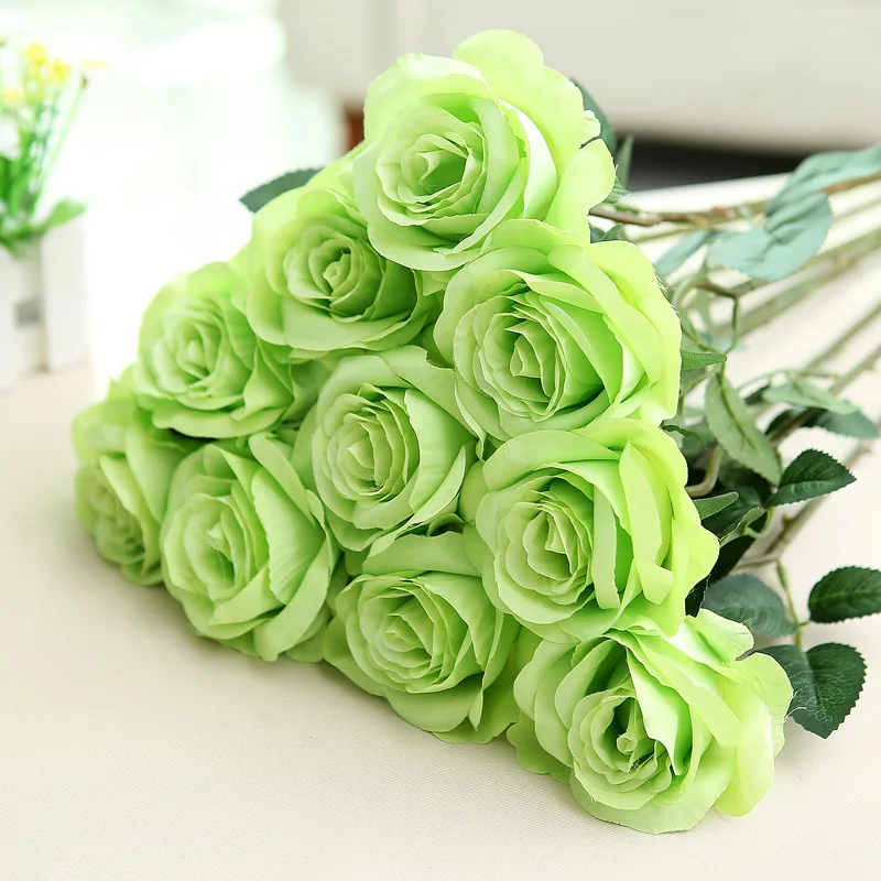 Software Wholesale of High-grade Simulated Rose Single Silk Fabric Flower Home Wedding Decoration Project | Дом и сад