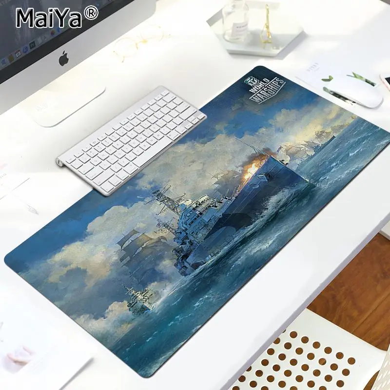 

MaiYa World of Warship Wallpaper Laptop Gaming Mice Mousepad Comfort Mouse Mat Gaming Lockedge Mousepad