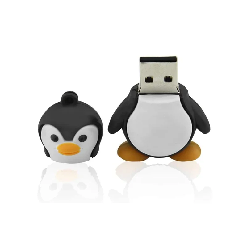 Мультяшный USB 3 0 64 ГБ новинка милый детский Пингвин 16 32 128 256 флешка карта памяти в