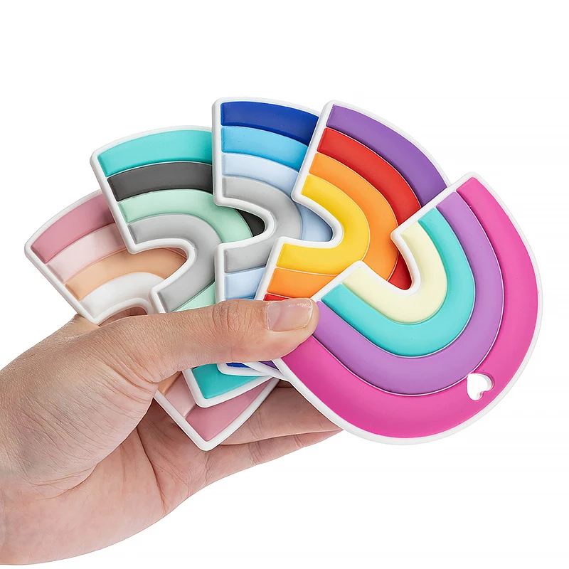 1 шт. Силиконовые Прорезыватели для зубов без бисфенола А | Мать и ребенок