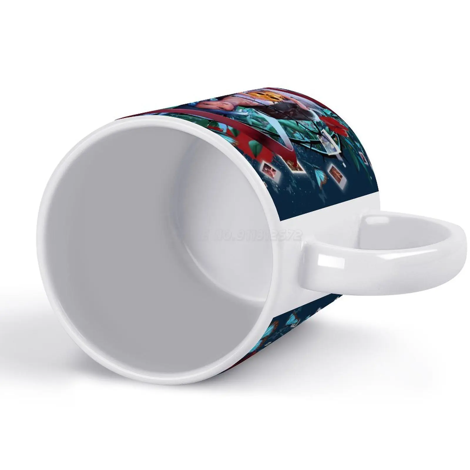 Белая кружка кофейные кружки подарок для девушки чашка чая и молока странная