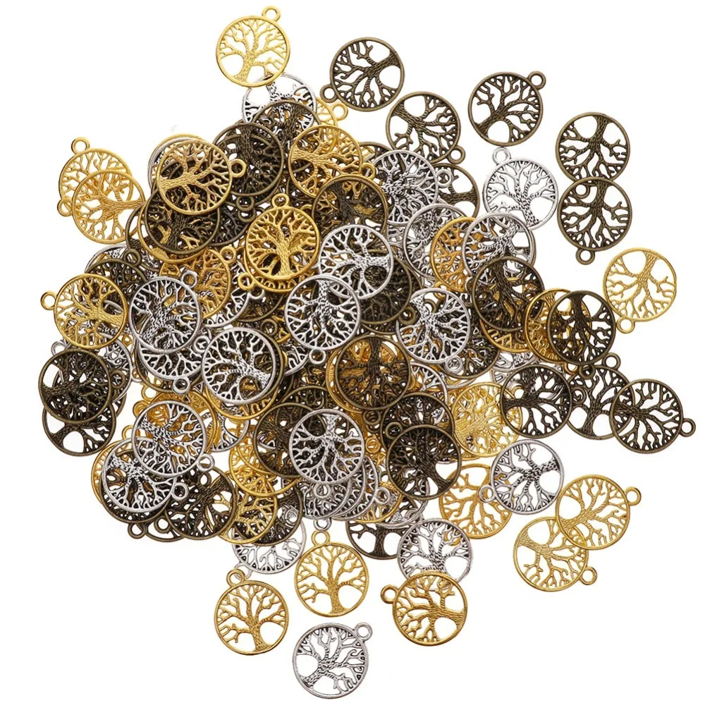 Подвеска Дерево жизни 68/150 шт./компл. подвеска сделай сам золото цвет белый и