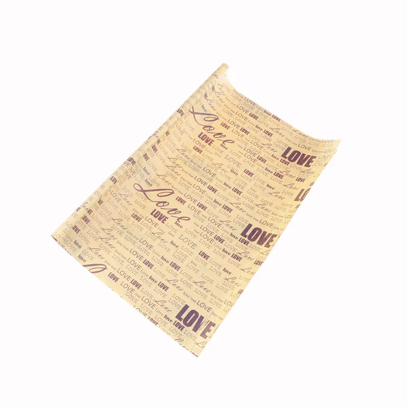 Винтажная английская газета подарок Цветочная обертка двусторонняя для