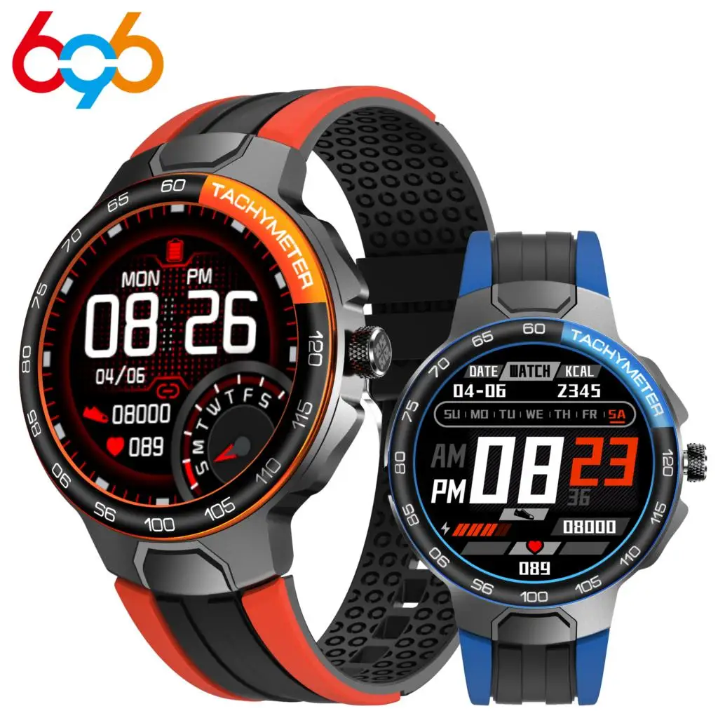 

E15 Smart Watch Men Heart Rate Blood Pressure IP68 Waterproof Weather Sports GPS Track Fitness Motion Smartwatch PK P8 L5 L8 E13