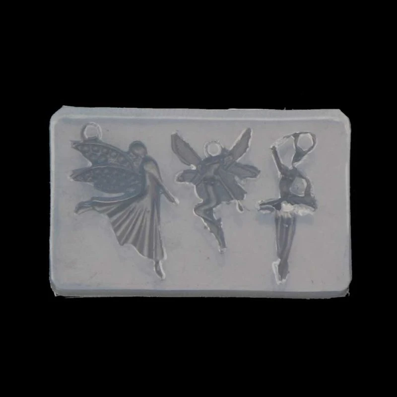 Олень замок ключ Корона монета сердце птица кулон смолы силиконовые формы