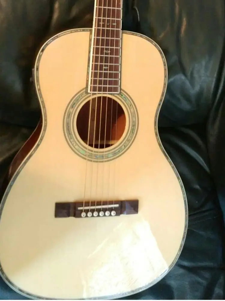 

free shipping O28N solid acoustic guitar custom OO guitar ooo classic acoustic Guitars folk guitar parlor OOO acoustic guitar