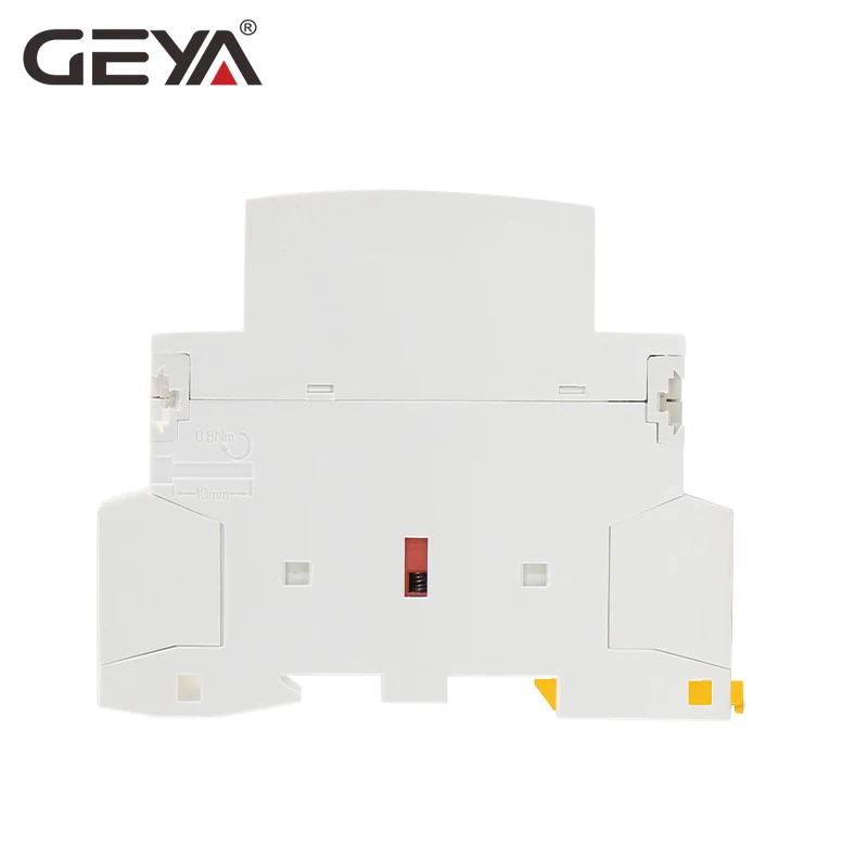 Модульный контактор переменного тока GEYA GYHC 4P 16A 20A 25A 220 В/230 В 50/60 Гц Din рейка бытовой