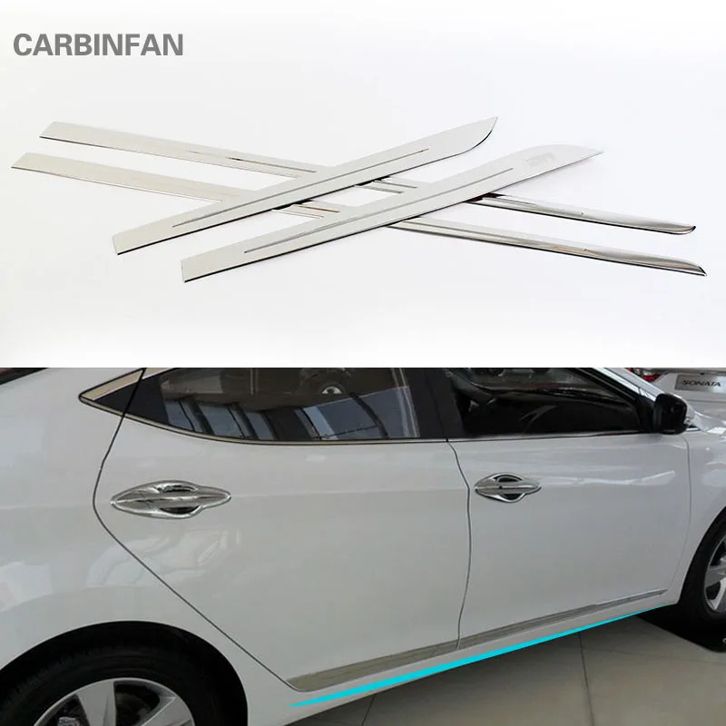 Отделка дверных полос хромированная накладка из нержавеющей стали декоративная