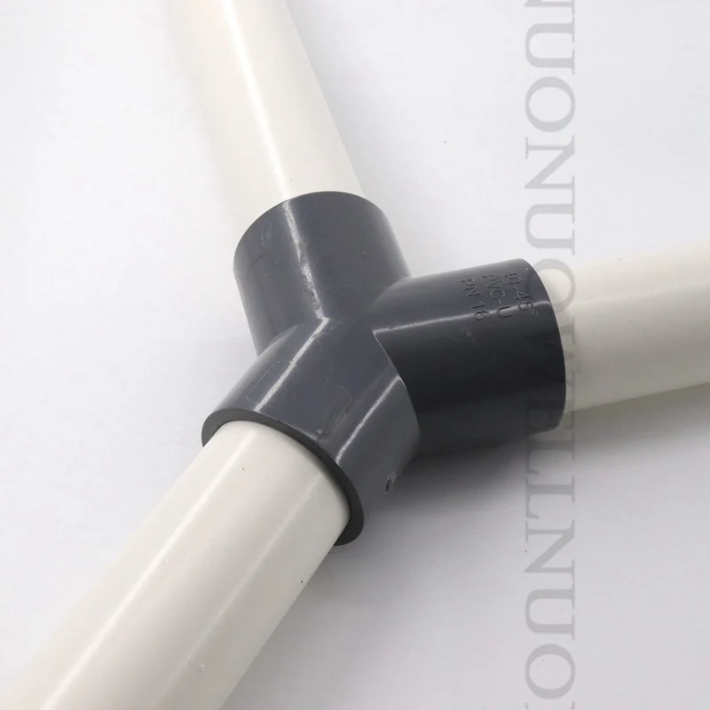 3 шт. ПВХ трубы разъем Сад Орошение труб 3-сторонний выход суставов работ