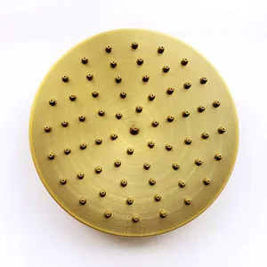 only shower head 8 дюймов, 20x20 см, круглая насадка для душа, медная насадка для душа, Anitque, латунный душ для ванной комнаты, Chuveiro YT-5113 - Цвет: only shower head