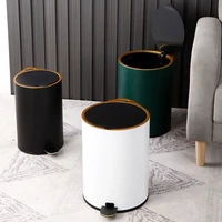 nordic modern design trash can bedroom minimalist luxury trash bin home creativity poubelle de cuisine kitchen storage bc50ljt
