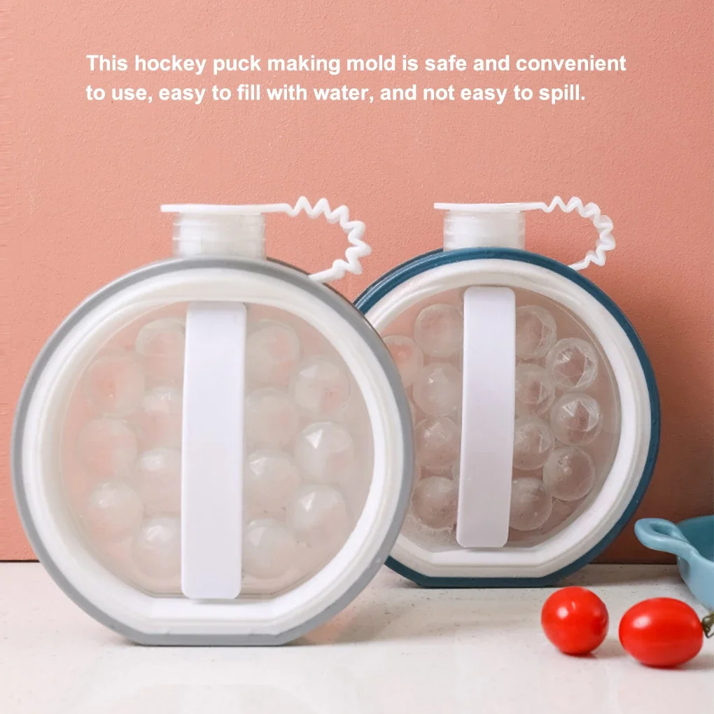 

Two-in-one Cold Household Ice Cube Maker Frozen Ice Cube Ice Box Mold Net Celebrity Ice Hockey Making Artifact Ice Cube Mold