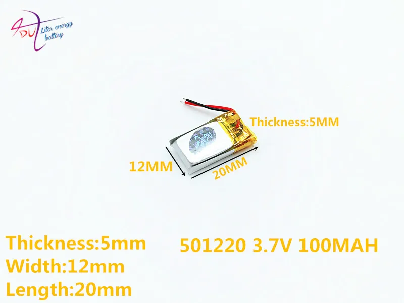 Литровая энергетическая батарея Bluetooth гарнитура Wep200 Wep210 Wep301 501220 051220 100 мАч 3d