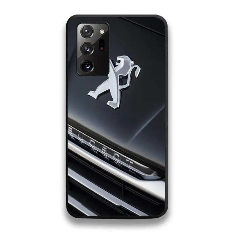 

PEUGEOT Phone Case For Samsung Galaxy Note20 ultra 7 8 9 10 Plus lite M51 M21 M31 J8 2018 Prime