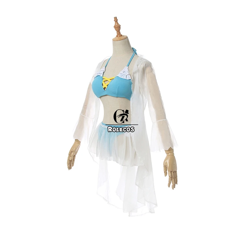 Женский купальный костюм ROLECOS Re Zero Rem с аниме Start Life in other World для косплея бикини| |