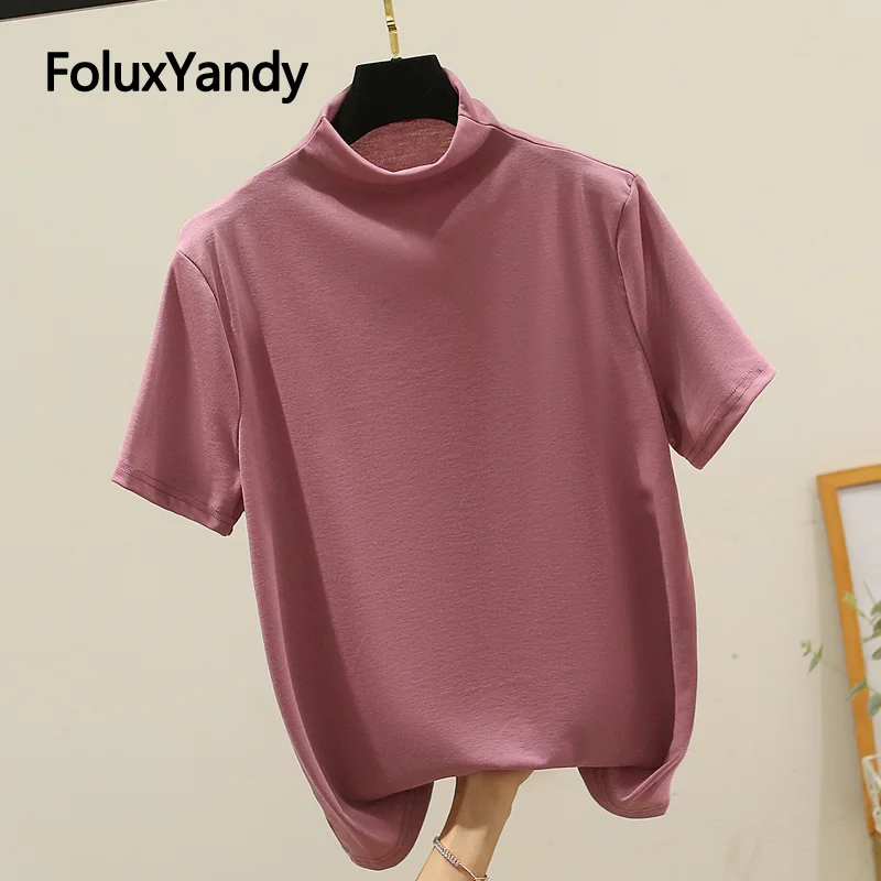 

Женская водолазка с коротким рукавом, размеры XXXL, 4XL