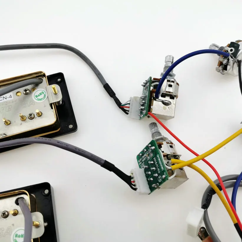 Набор звукоснимателей LP Standard ProBucker N и B электрогитара Alnico Humbucker с