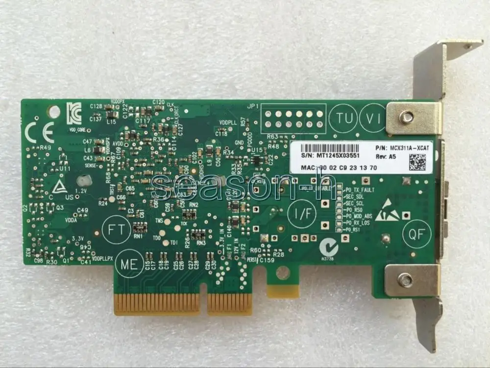 Сетевой адаптер Mellanox MCX311A XCAT ConnectX 3 EN 10 Gigabit Ethernet CX311A|Сетевые карты| |