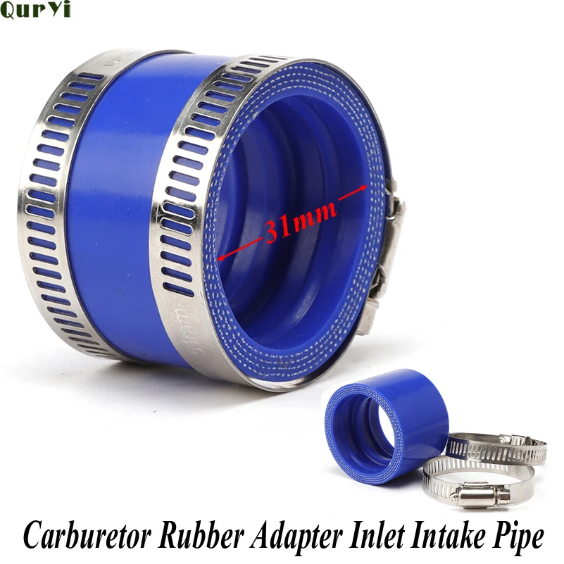 

For PWK Keihin 34mm 36mm 38mm 40mm 42mm Motorcycle Carburetor Rubber Adapter Inlet Intake Pipe