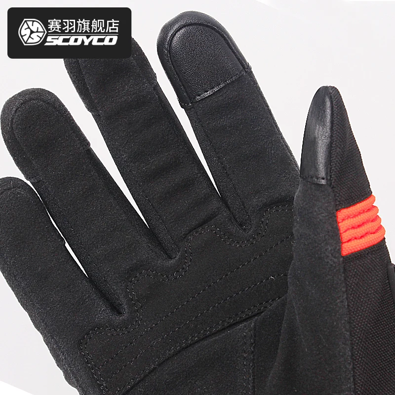 SCOYCO MC83 Motorcycle Gloves Waterproof Warm Knuckle Breathable Designed gloves Adjustable Cycling Riding MBX Scooter | Автомобили и