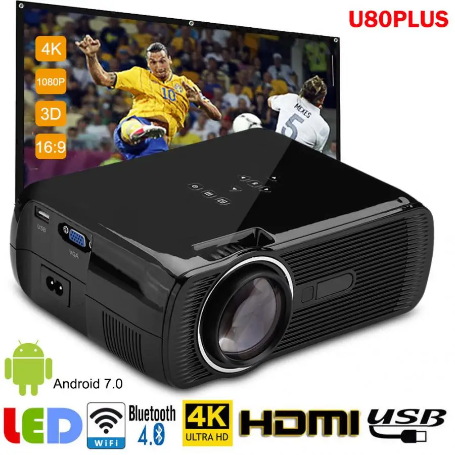 Комплект для домашнего кинотеатра 1080P Full HD HDMI Bluetooth Wi-Fi | Электроника