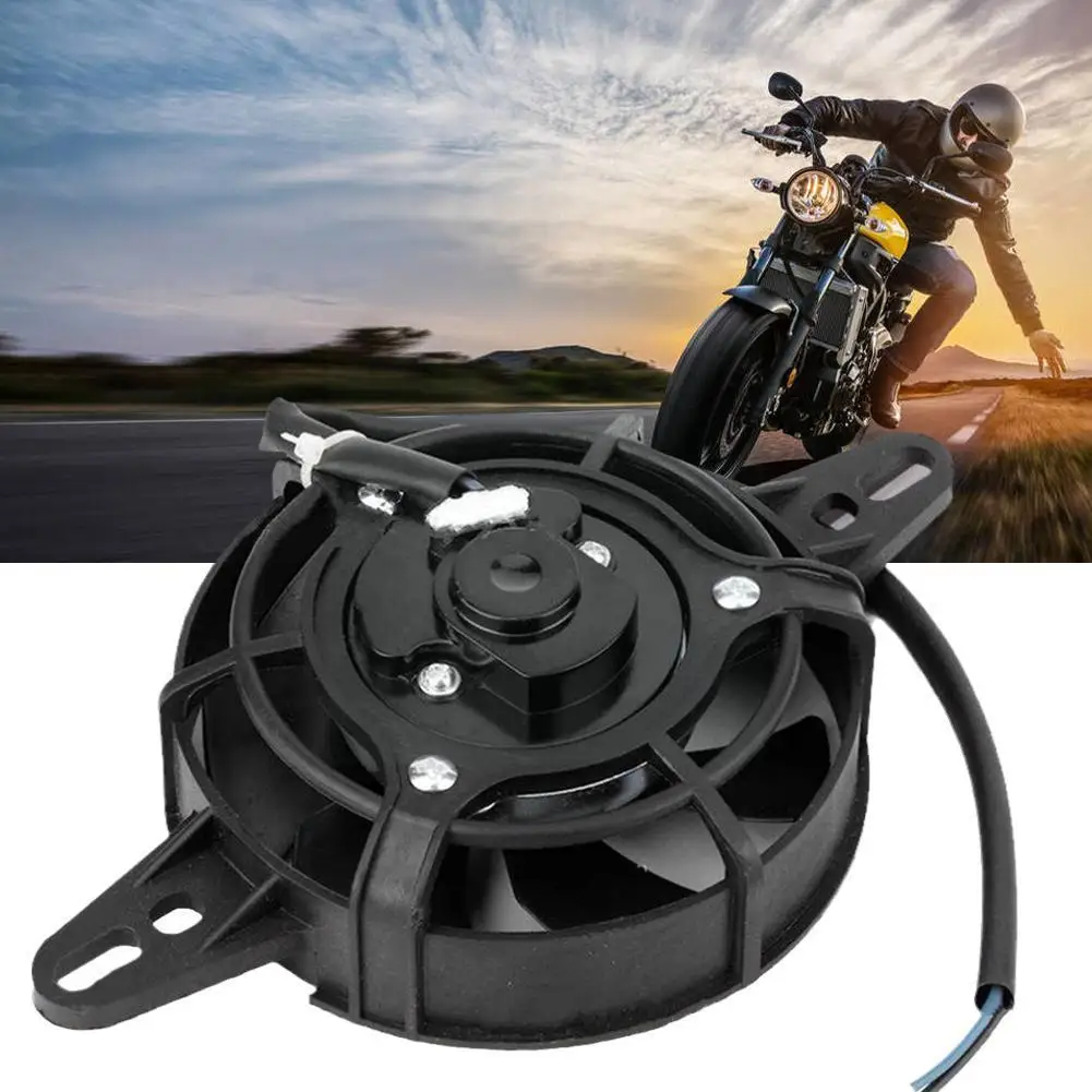 

200cc250cc ATV Go Kart Motorcycle Modified New Electric Cooler Water Motorcycle Cooling Cooler Fan New Radiator Oil For Off E2K0