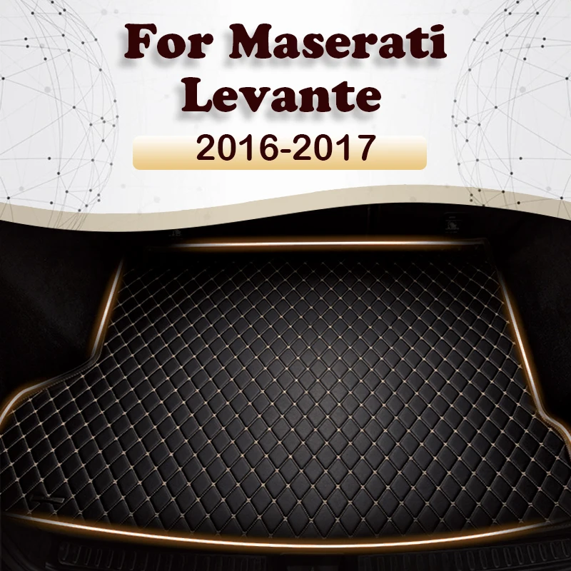 

Car trunk mat for Maserati Levante 2016 2017 Cargo Liner Carpet Interior Parts Accessories Cover