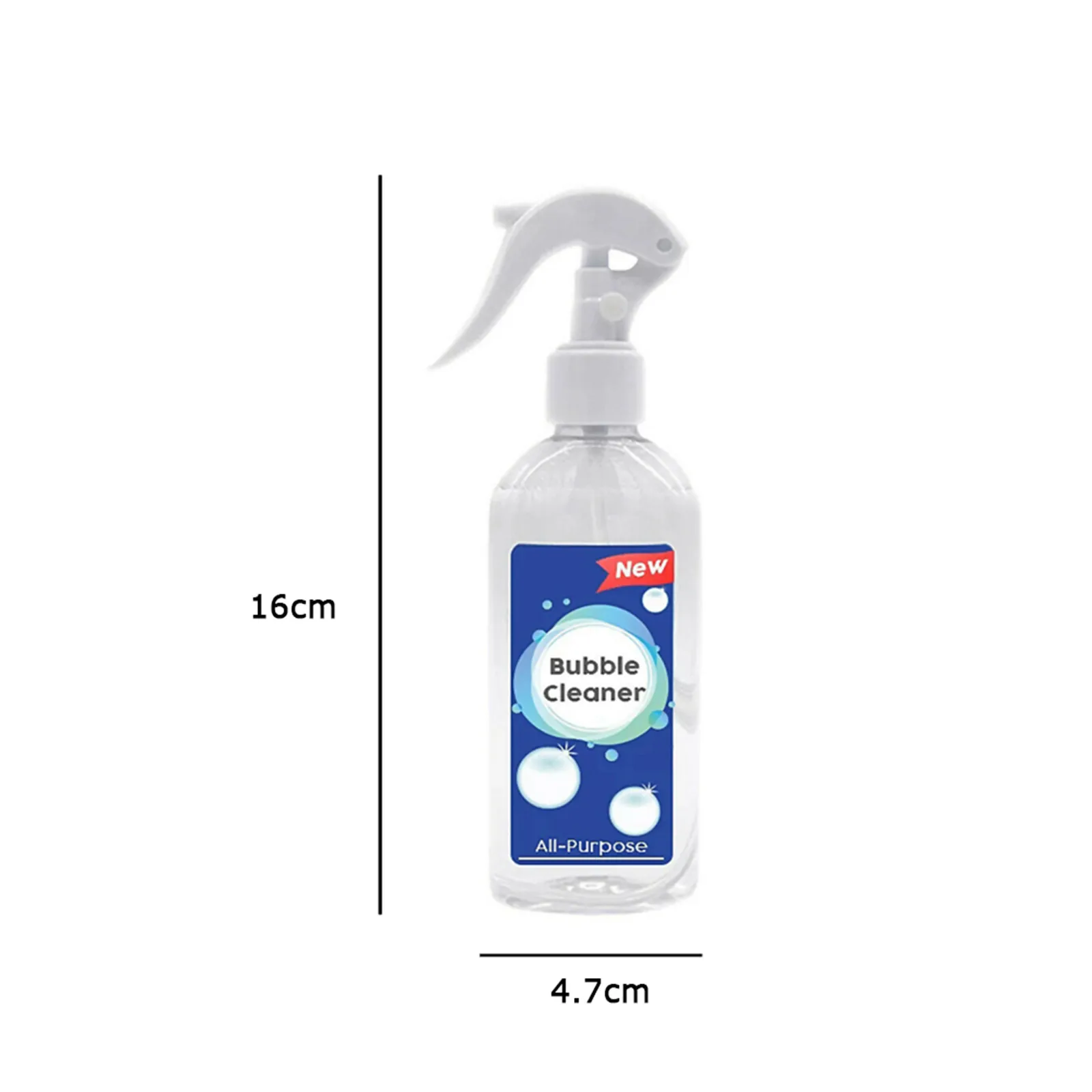

Kitchen Grease Cleaner Rust Remove Multi-Purpose Foam Cleaner Bubble Cleaner Household Cleaning Tool Bubble Spray Kitchen 200ml