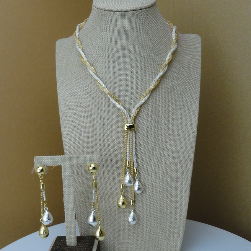 Женский Ювелирный Комплект Yuminglai простой дизайн роскошный комплект ювелирных