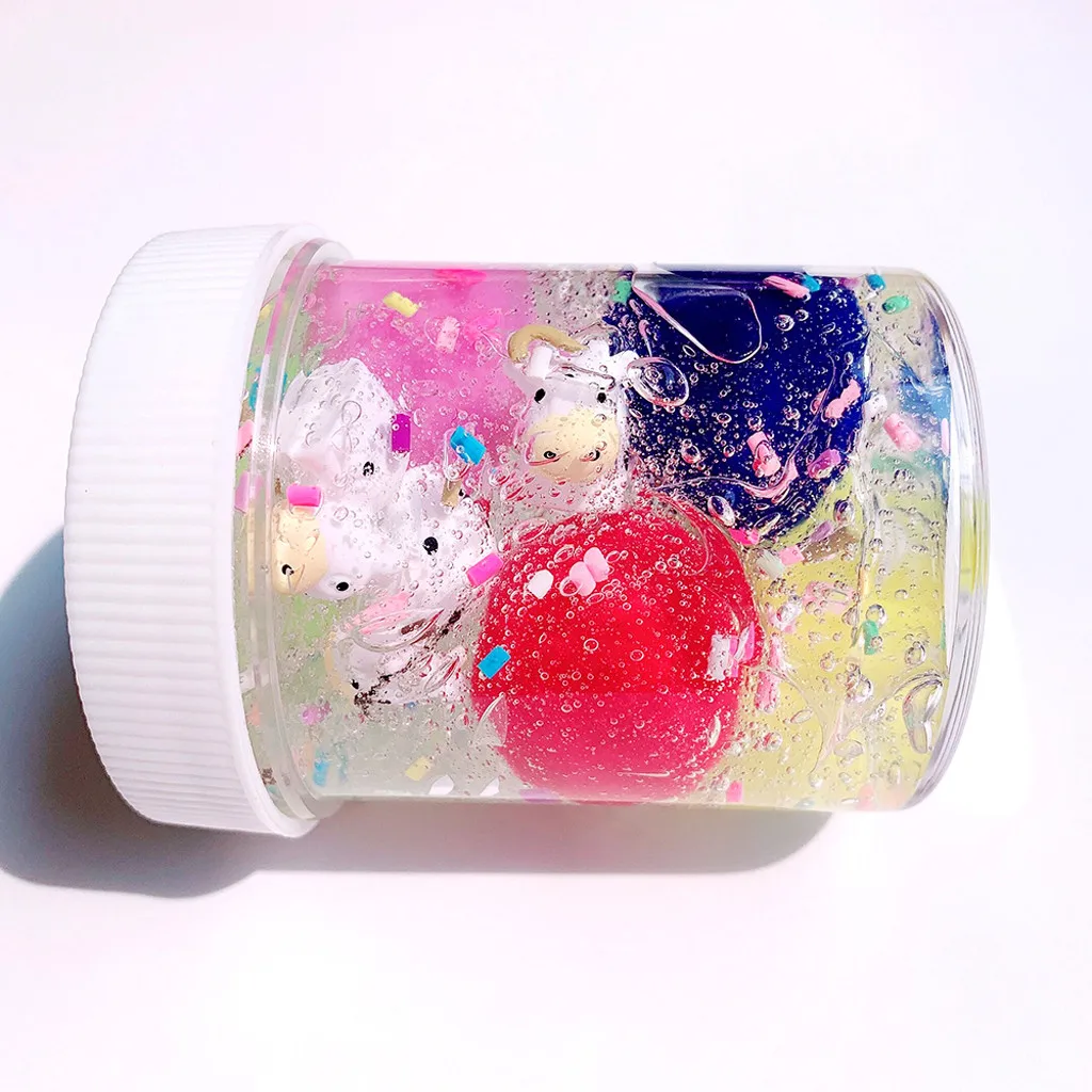 Игрушка для смешивания желейного шлама мягкая слизистая ароматическая игрушка