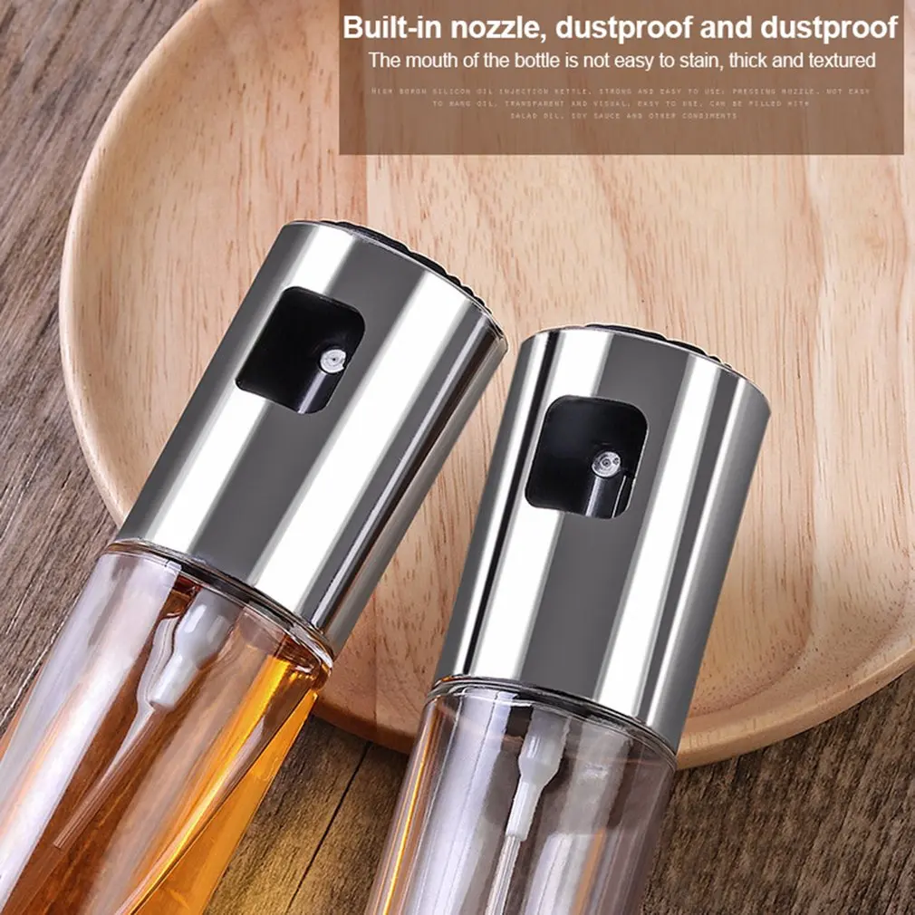 Новый кухонный набор диспенсер для масла стеклянная бутылка смешивания приправ