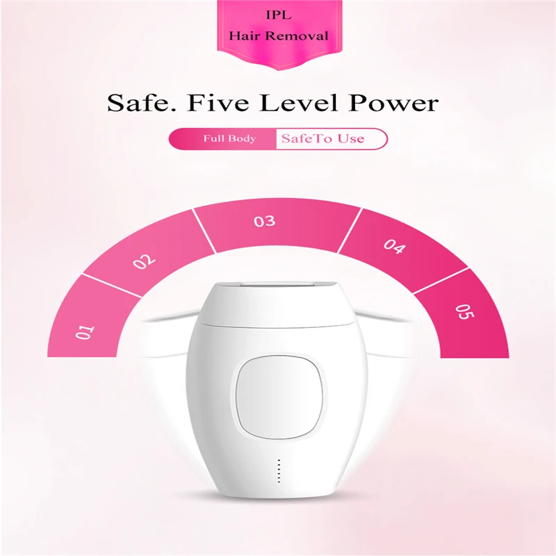 

60000 Permanent Laser Epilator LCD Display Laser IPL Hair Removal Machine Photoepilator Painless Depilador
